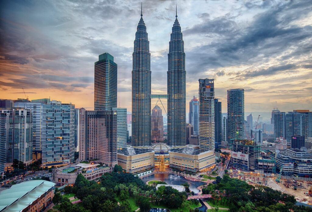 gorod rassvet utro malaiziia kuala lumpur